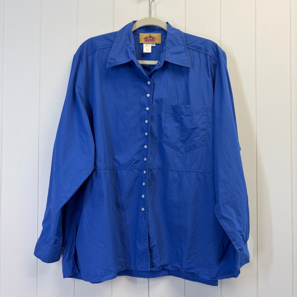 Vintage Barn Fly Western Button Front Shirt Women Size PXL Workwear Equestrian